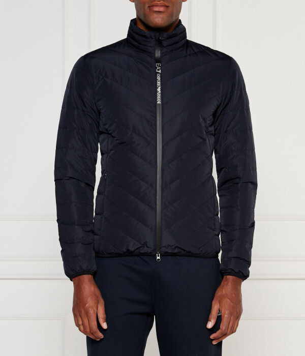 

Пуховик Ea7 Regular Fit, синий