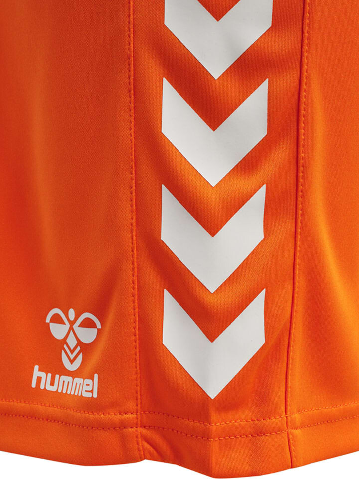 Спортивные штаны Hummel Verstellbare Taille Shorts Hmlcore Multisport Kinder, цвет ORANGE TIGER — фото 3