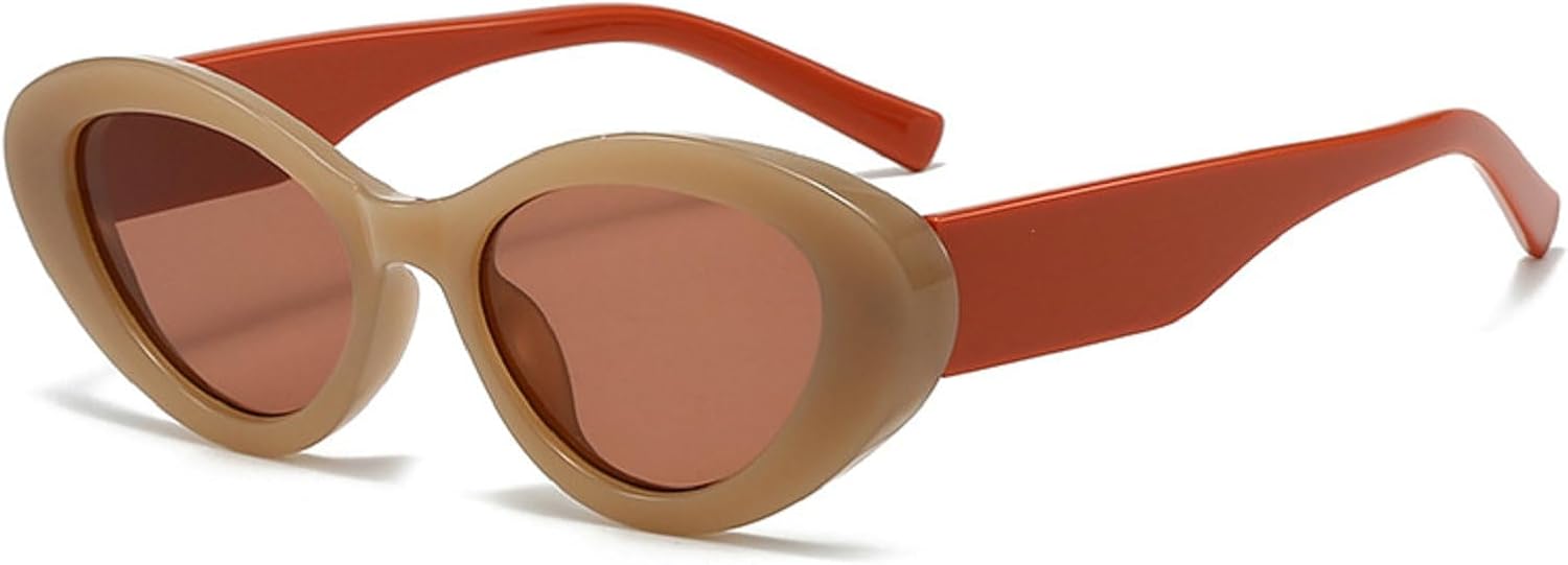 

Женские модные солнцезащитные очки, дизайнерские солнцезащитные очки для мужчин, круглые, аксессуар для вечеринок на открытом воздухе, унисекс, модель 89223 Melrose, Tea