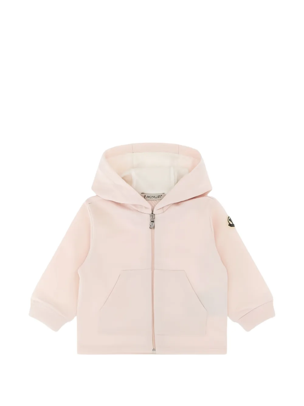Спортивный костюм с капюшоном Moncler Enfant, розовый — фото 2