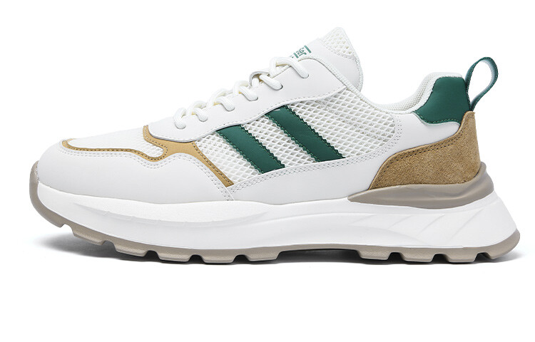 

Кроссовки мужские Lifestyle Shoes Men Low-Top Mulinsen, бежевый/синий