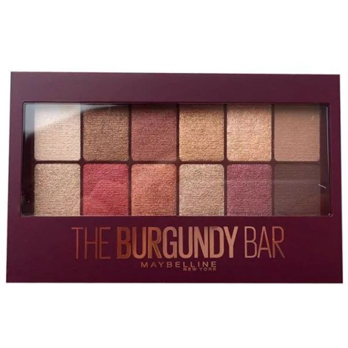 

Тени для век The Burgundy Bar Paleta de Sombras Maybelline New York, Multicolor