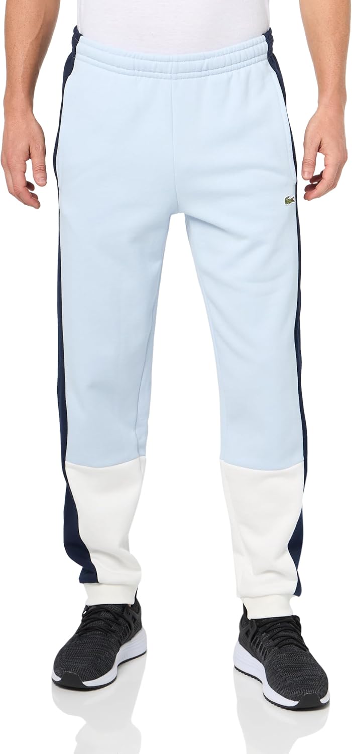

Lacoste Unisex-Adult Regular Fit Color Blocked Joggers, Phoenix Blue/Navy Blue-Fl