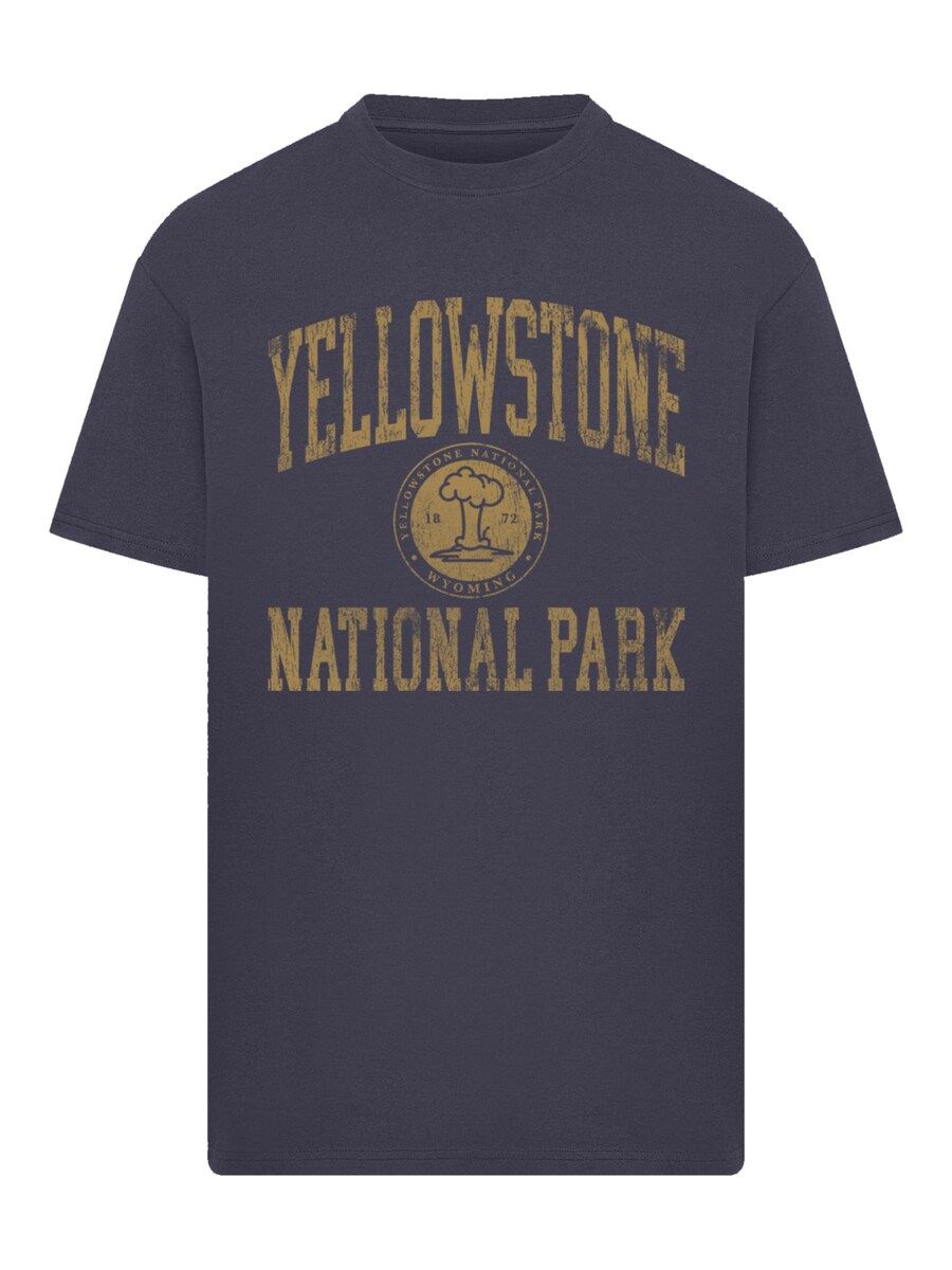 

Рубашка F4NT4STIC US National Parks Yellowstone Wyoming, темно-синий