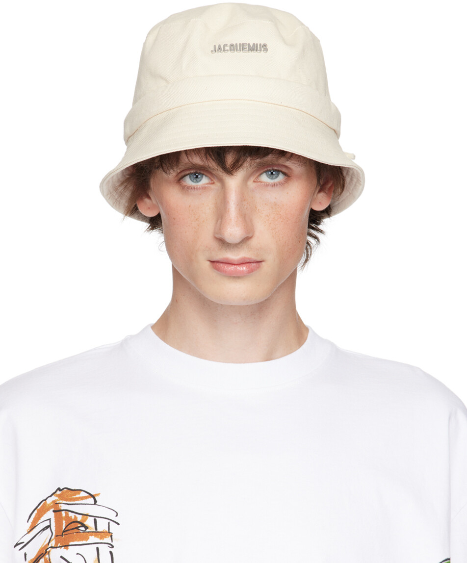 

Шапка Off-White Les Classiques 'Le bob Gadjo' JACQUEMUS, кремовый