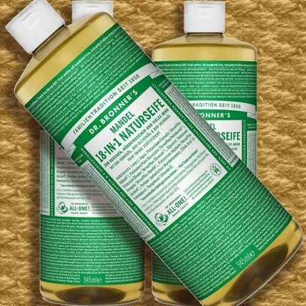 

Мыло Dr. Bronner's Magic Soap Almond 944 мл Жидкое мыло Натуральная косметика Fair Vegan Organic Dr. Bonner's