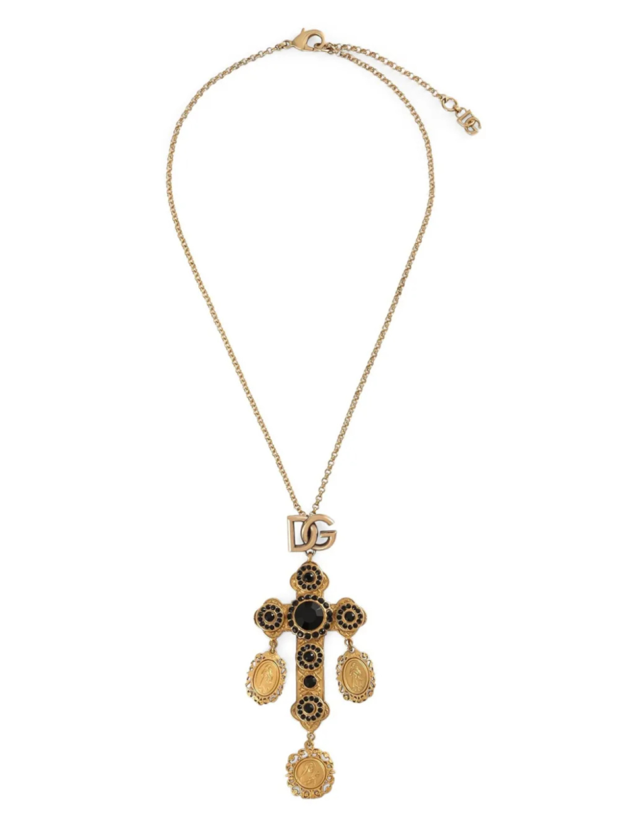 

Dolce & Gabbana колье из желтого золота с подвеской, золотой