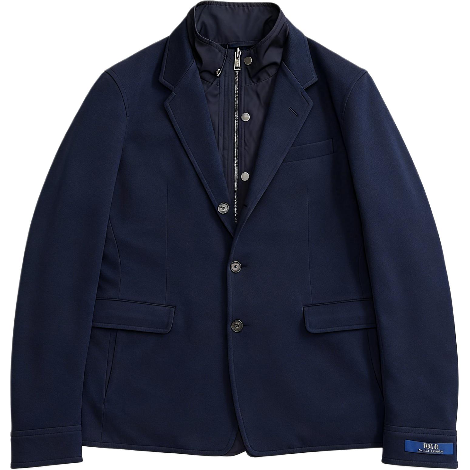 

Мужской деловой костюм-пиджак Polo Ralph Lauren, marine синий