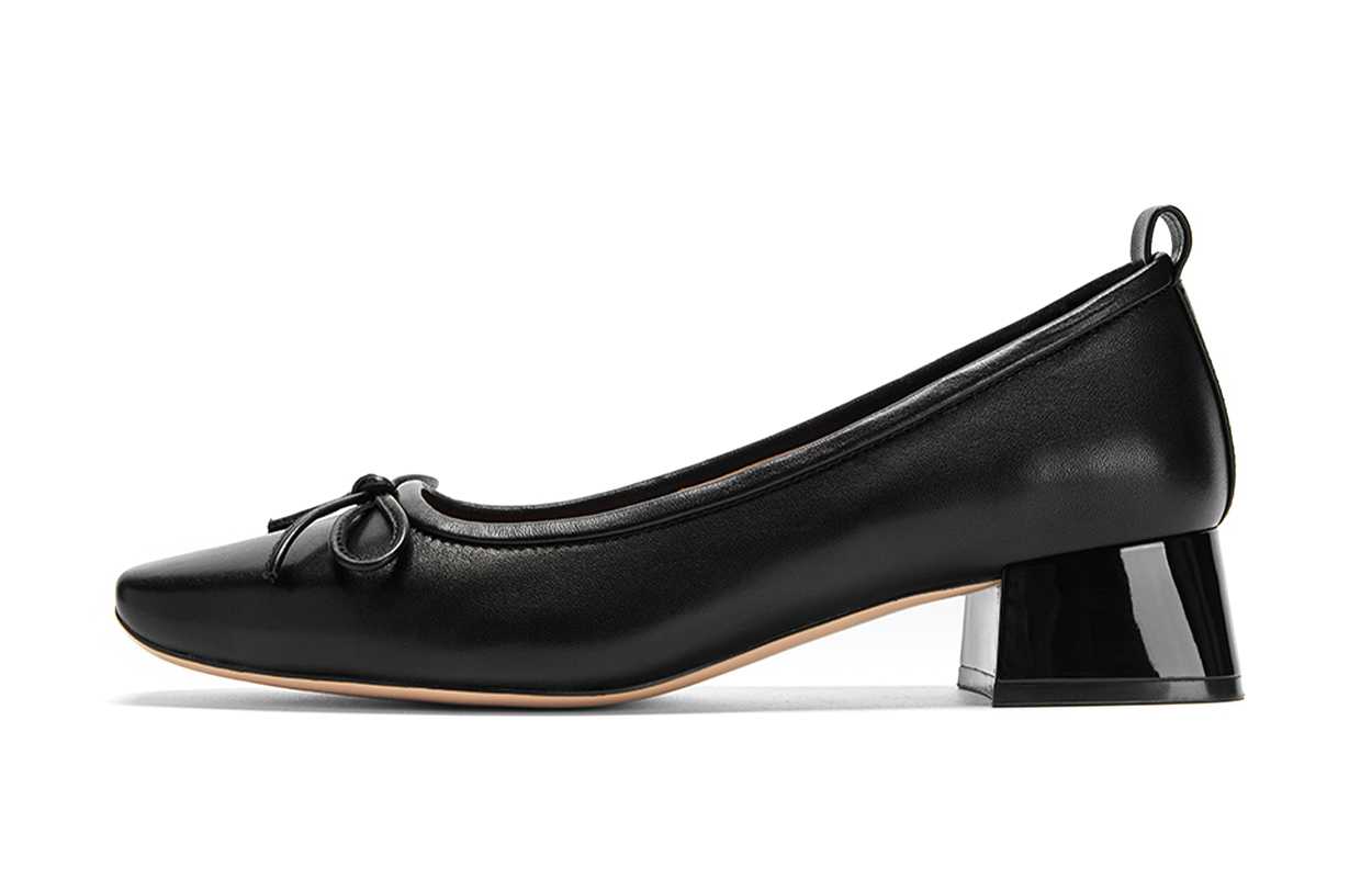 Массивные каблуки Высокие каблуки 4 см Женские NINE WEST, Черный — фото 2