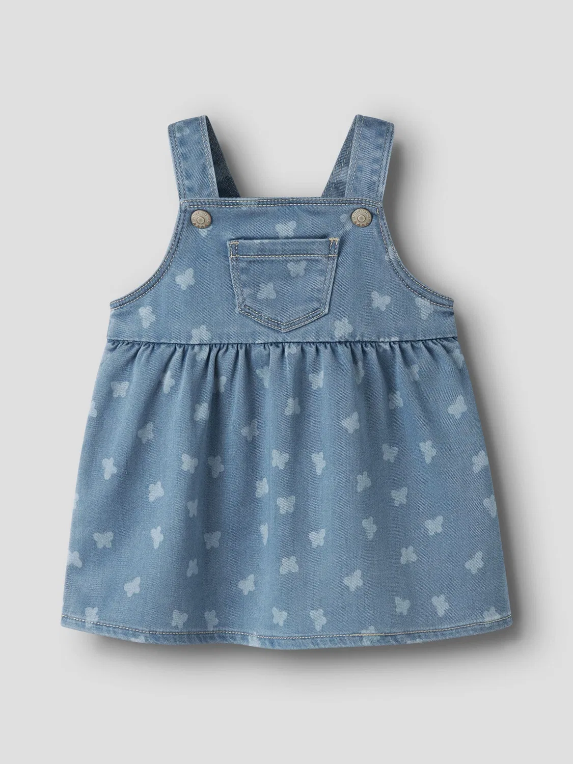 Платье джинсовое, Name it, light blue denim — фото 3