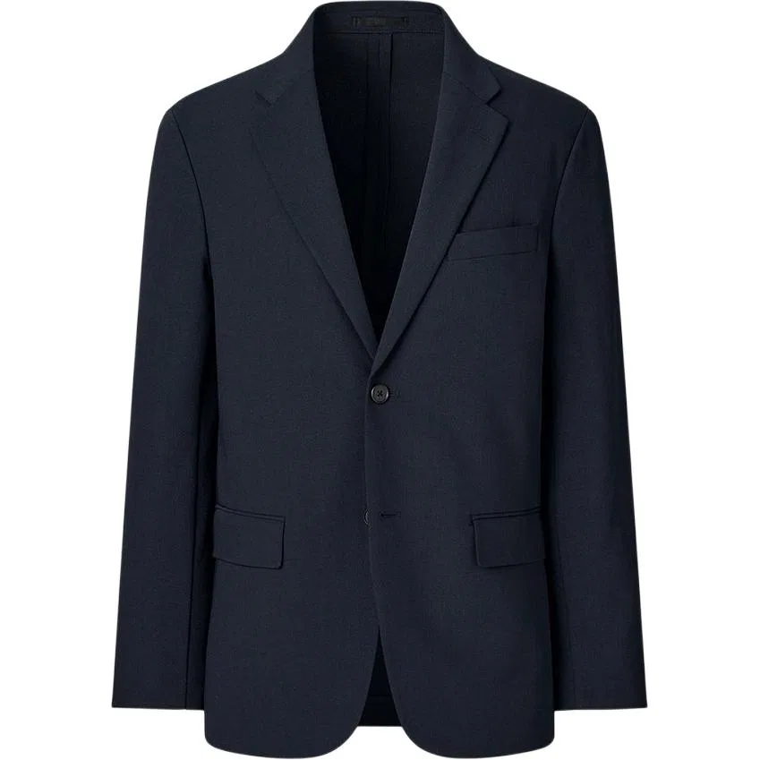 Деловой костюм Navy Blue UNIQLO