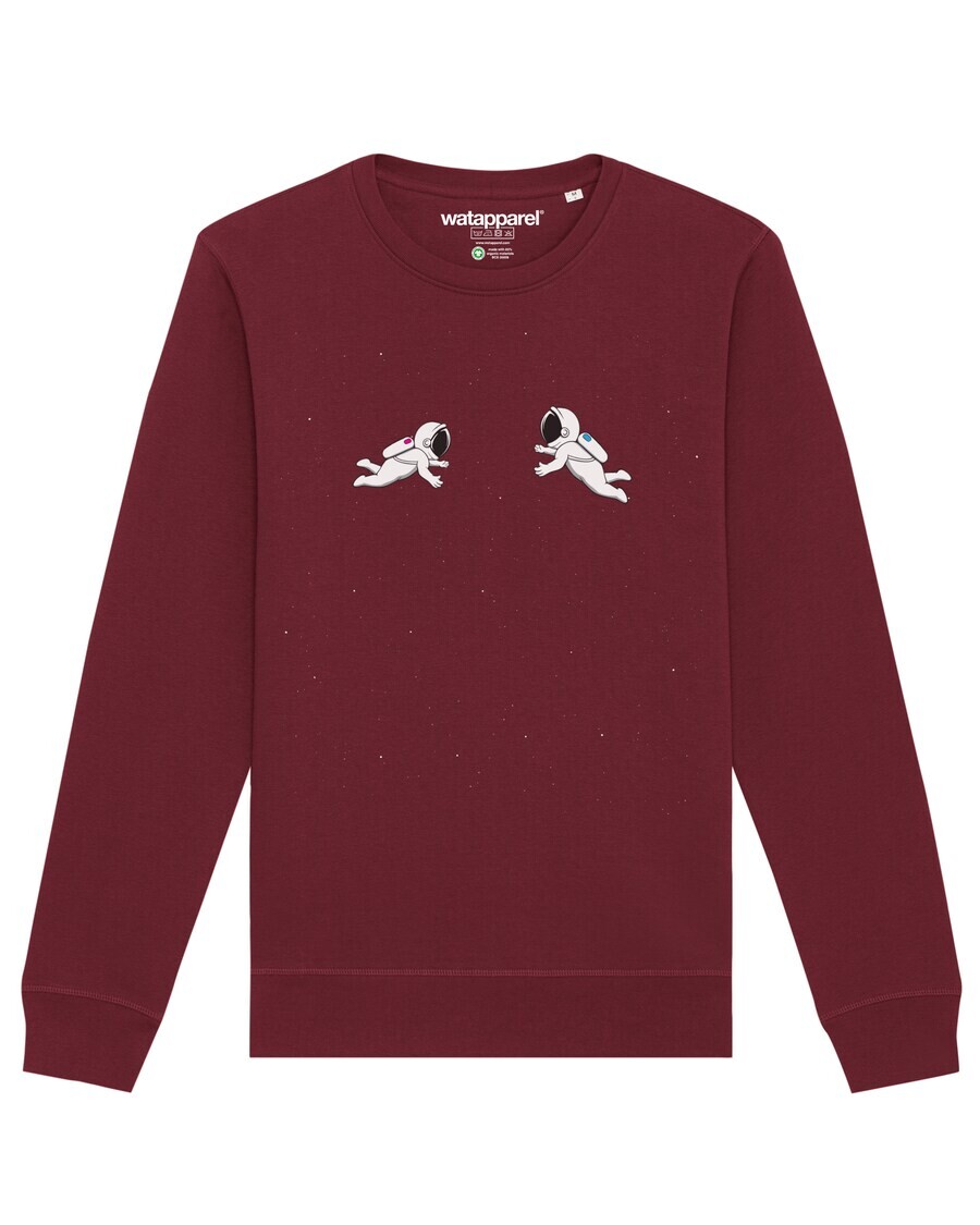 

Свитер Watapparel Sweatshirt Space love, бордовый