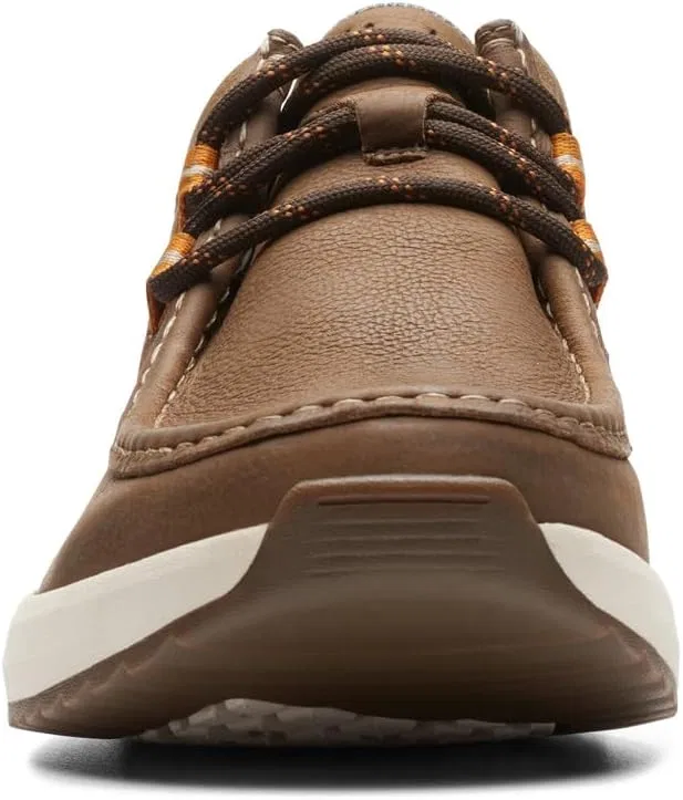 Ботинки Clarks Wellman MocOxford, Cola Leather — фото 4
