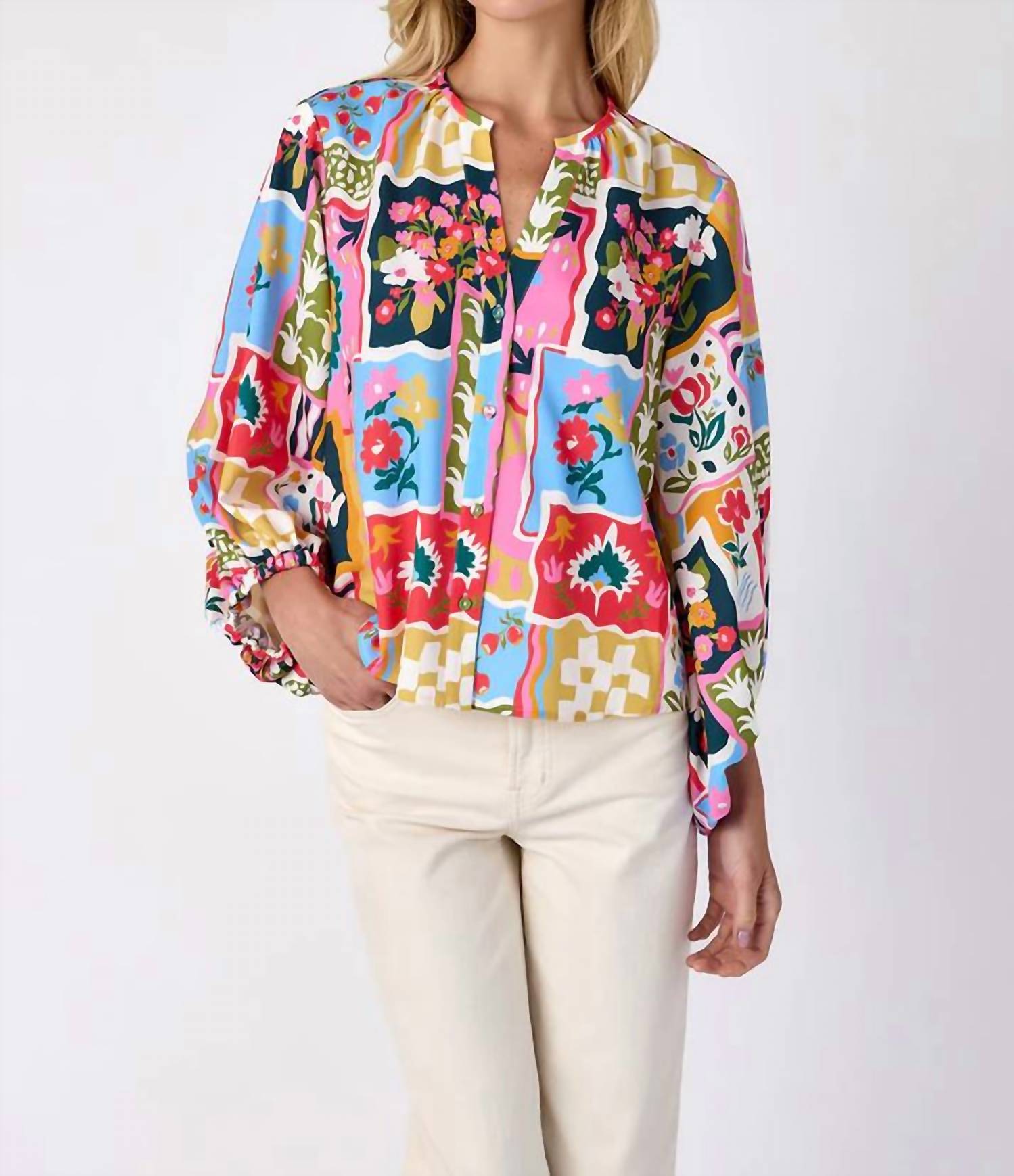 

Ливие топ в ростках Crosby by Mollie Burch, Seedlings