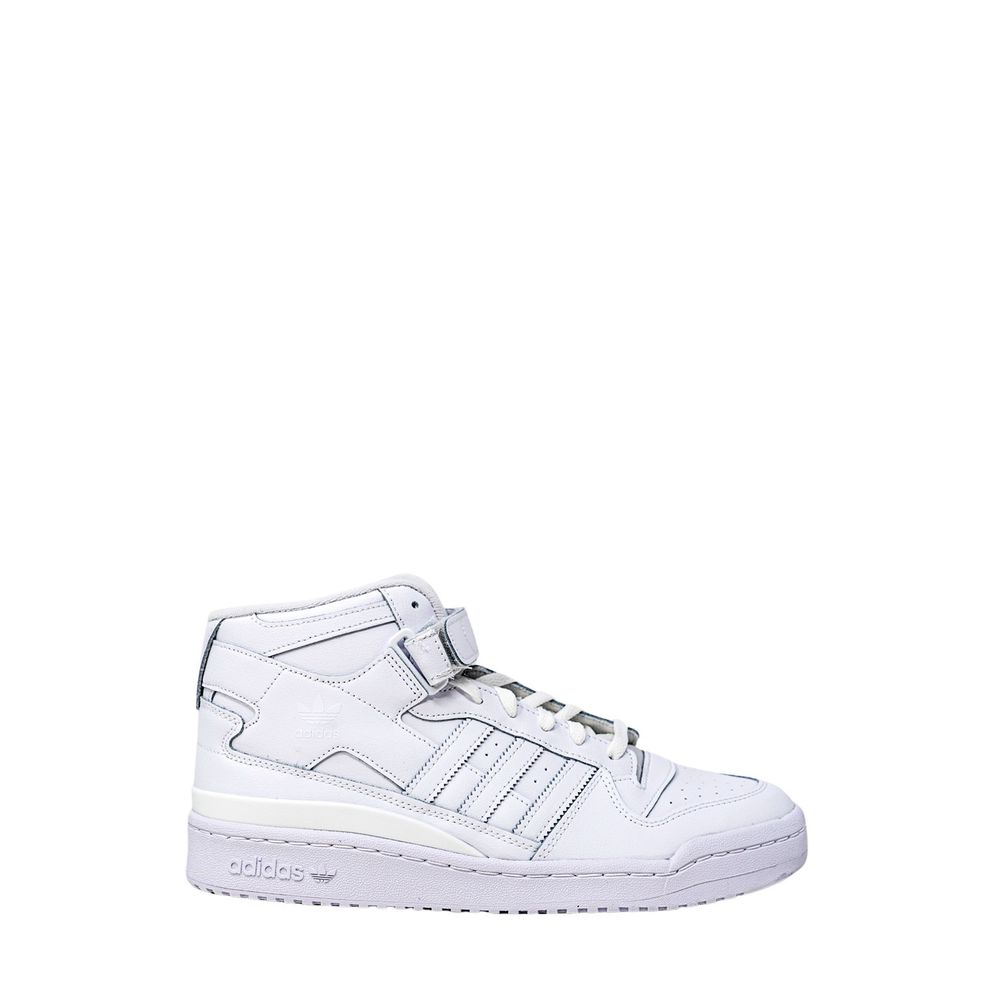 

Белые полиэтиленовые кроссовки Adidas