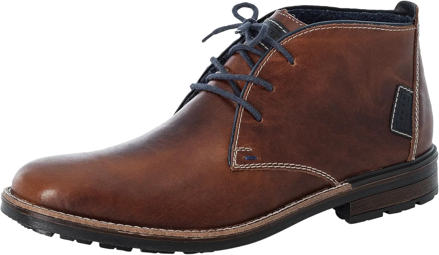 Мужские классические ботинки Rieker B1343, Brown Marron Navy Ocean 25