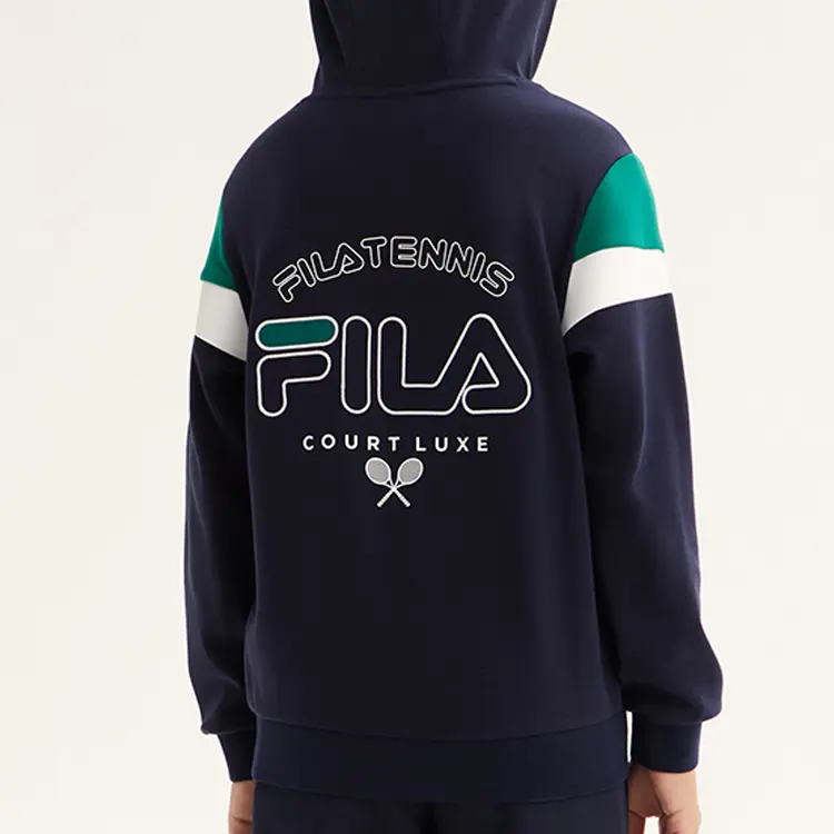 Детская толстовка ФИЛА FILA, цвет Blue — фото 4