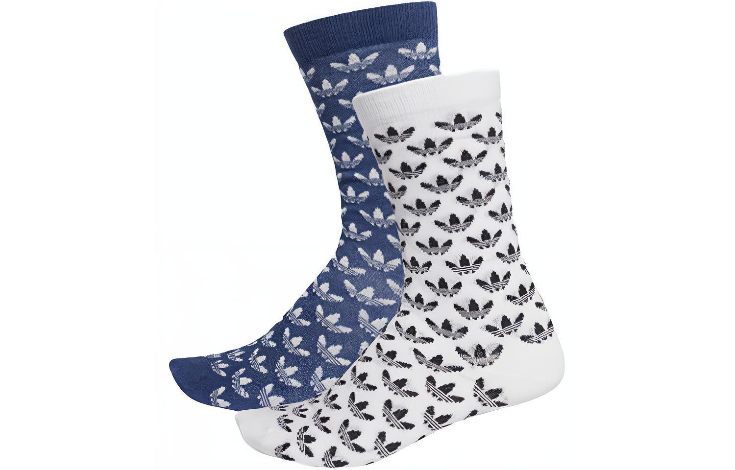 

Носки унисекс до середины голени Adidas Originals, 1 Set 2 Pack