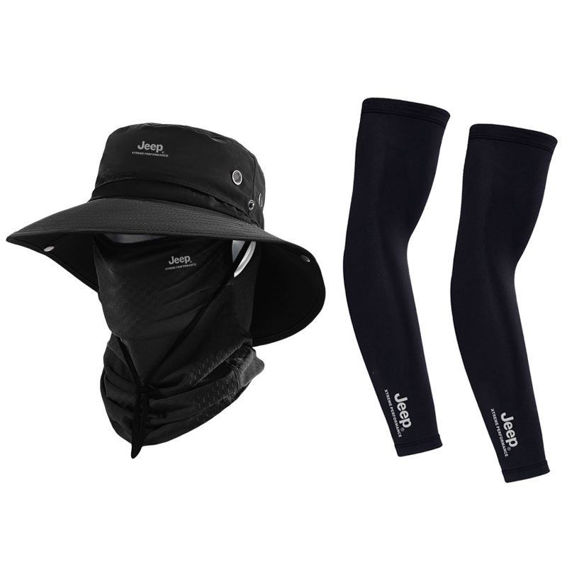 

Унисекс кепка с защитой от солнца из полиэстера Jeep