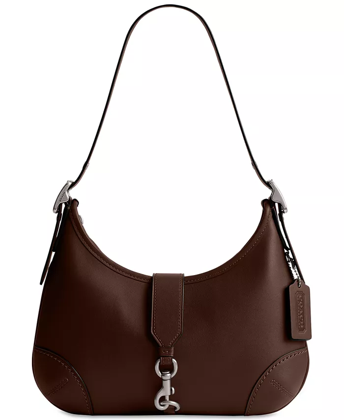 

Кошелек Coach Originals из гладкой кожи Small Hamptons Hobo, коричневый