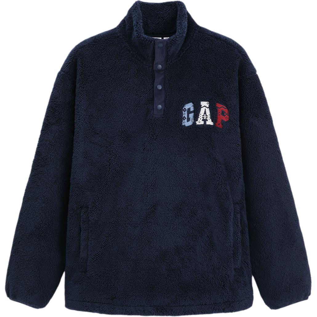 

Толстовка унисекс с воротником-стойкой, средней жесткости, другие GAP, marine синий