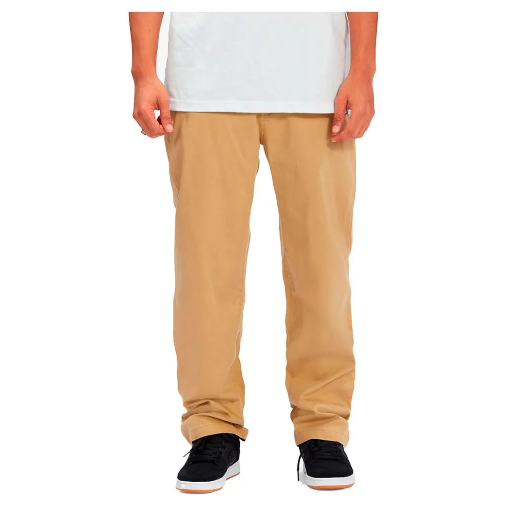 

Брюки чинос Dc Shoes Worker Relaxed, бежевый