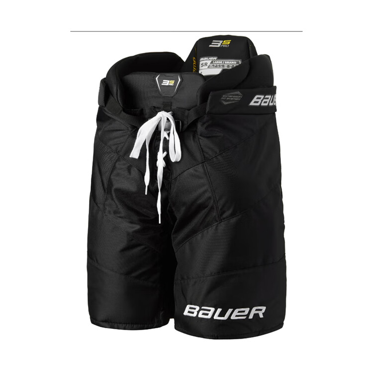 

He Jiagong Штаны Ice Ball Anti-Fall, 3S/3S PRO, защитная экипировка для детского ледового спорта, штаны для игры в ледяной мяч, взрослые [размер SR-M], черные 3Spro