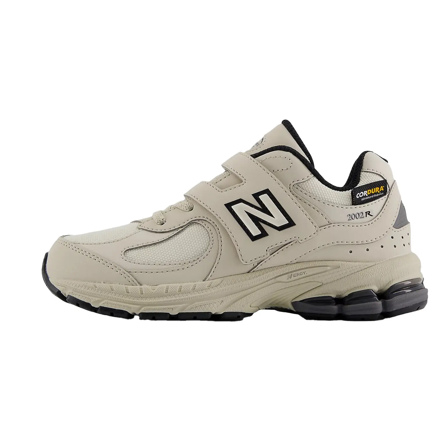

New Balance NB 2002 устойчивые к истиранию низкие детские беговые кроссовки beige black для детей 3-7 лет