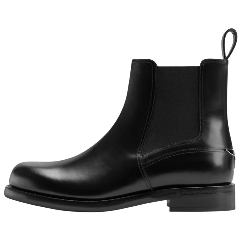 

Оксфордские короткие челси бутсы мужские black LOUIS VUITTON, Original Shoe Box Included