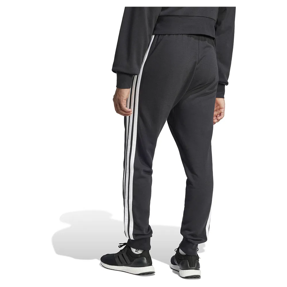 Джоггеры adidas Essential 3 Stripes French Terry, черный — фото 2
