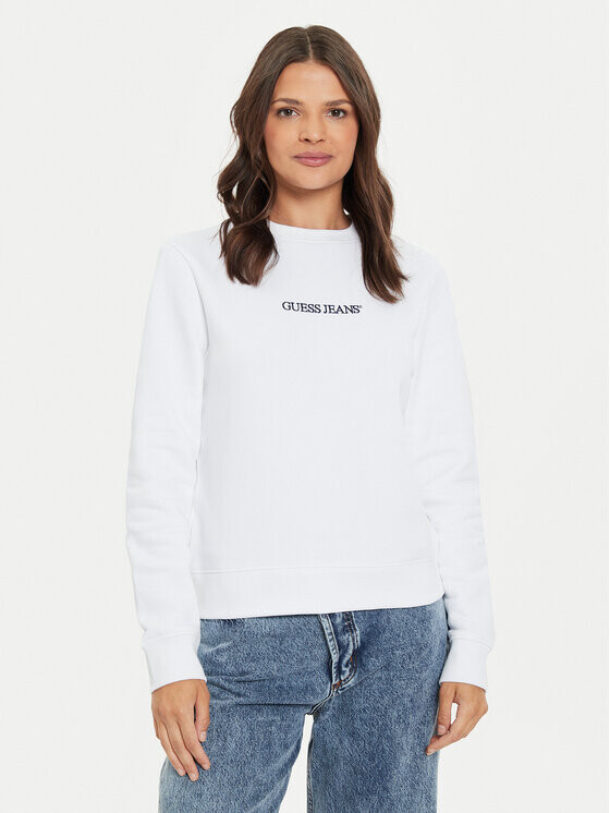 

Толстовка regular fit Guess, белый