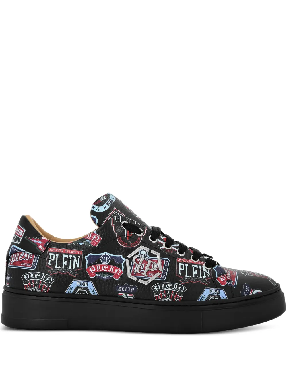 

Кеды Carson Patches Philipp Plein, черный