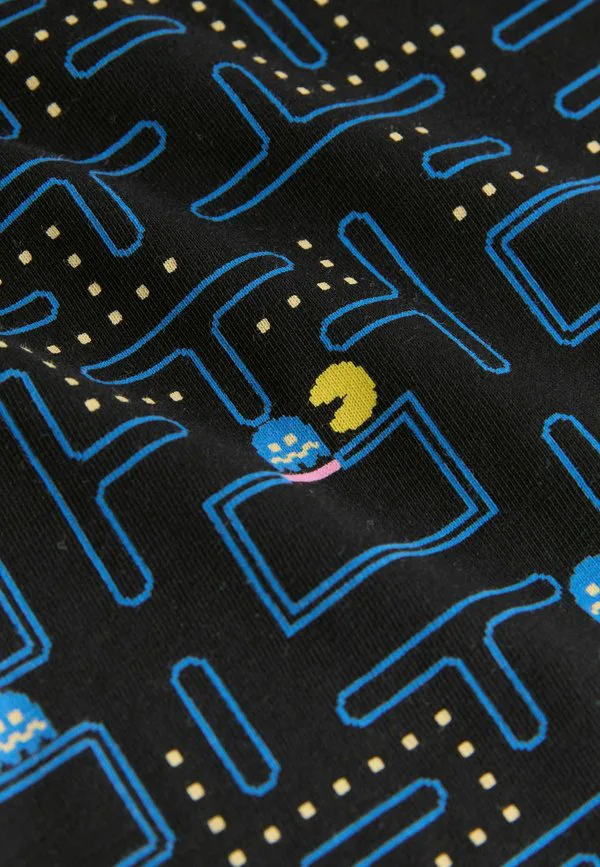 Футболка стандартного кроя с официальным принтом pac-man. Next, Black Multi — фото 3