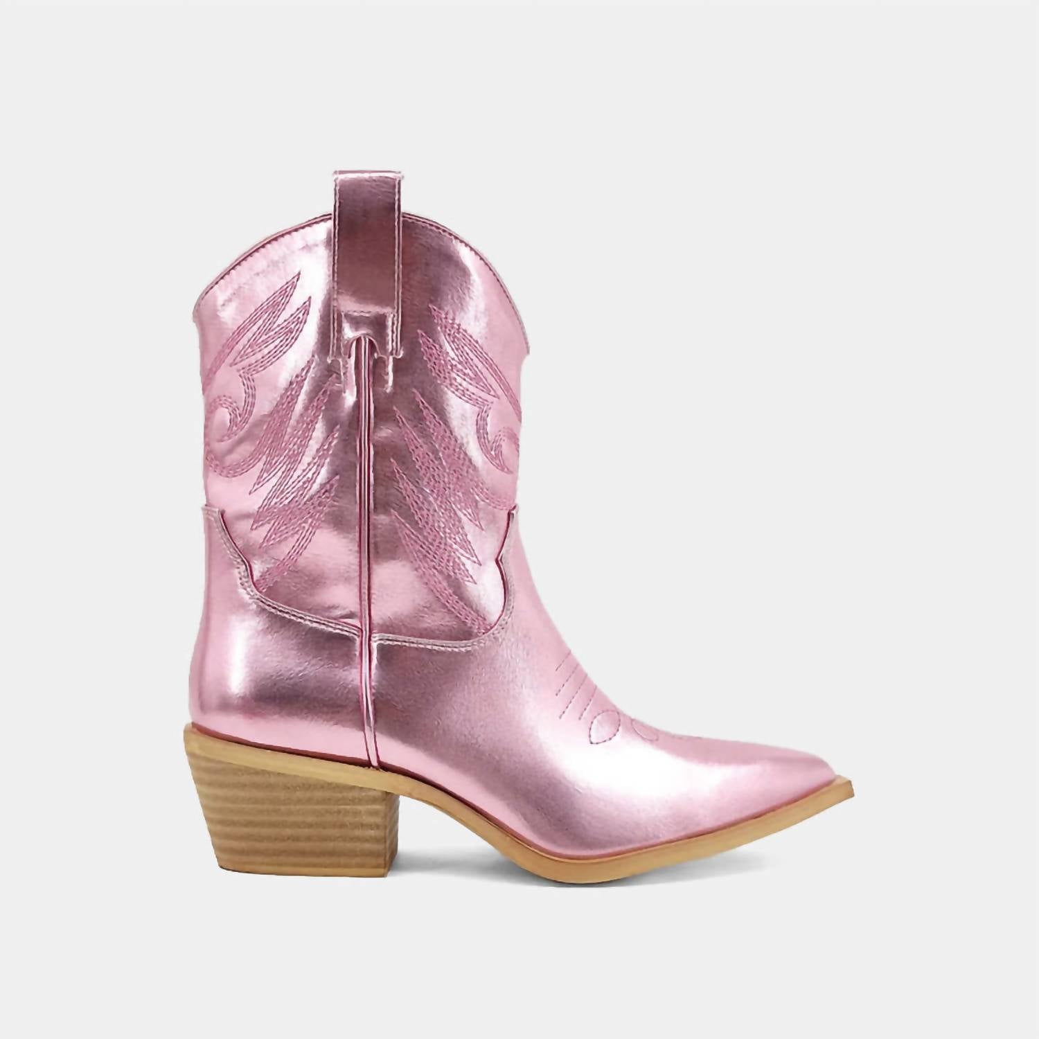 Западные сапоги Zahara в розовом SHU SHOP