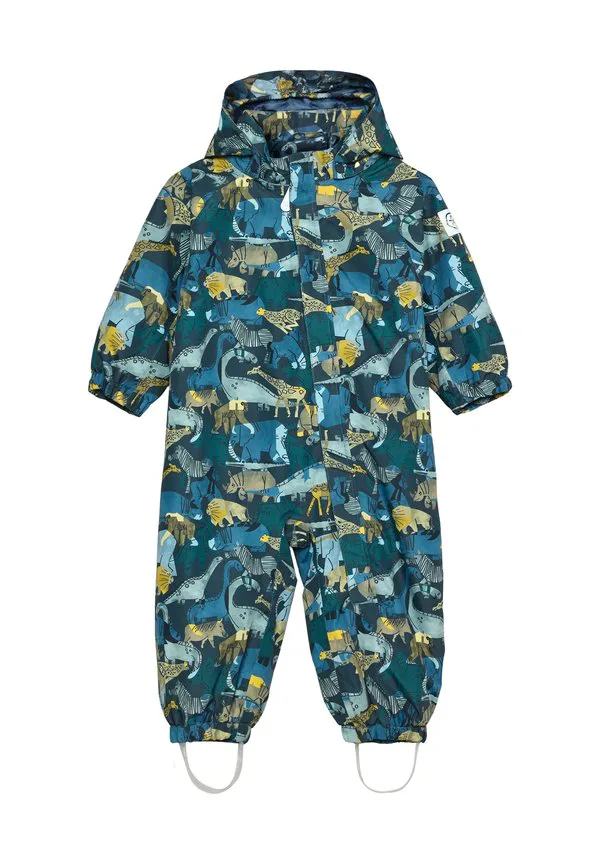 Зимний комбинезон с принтом по всей поверхности Color Kids, Coronet Blue