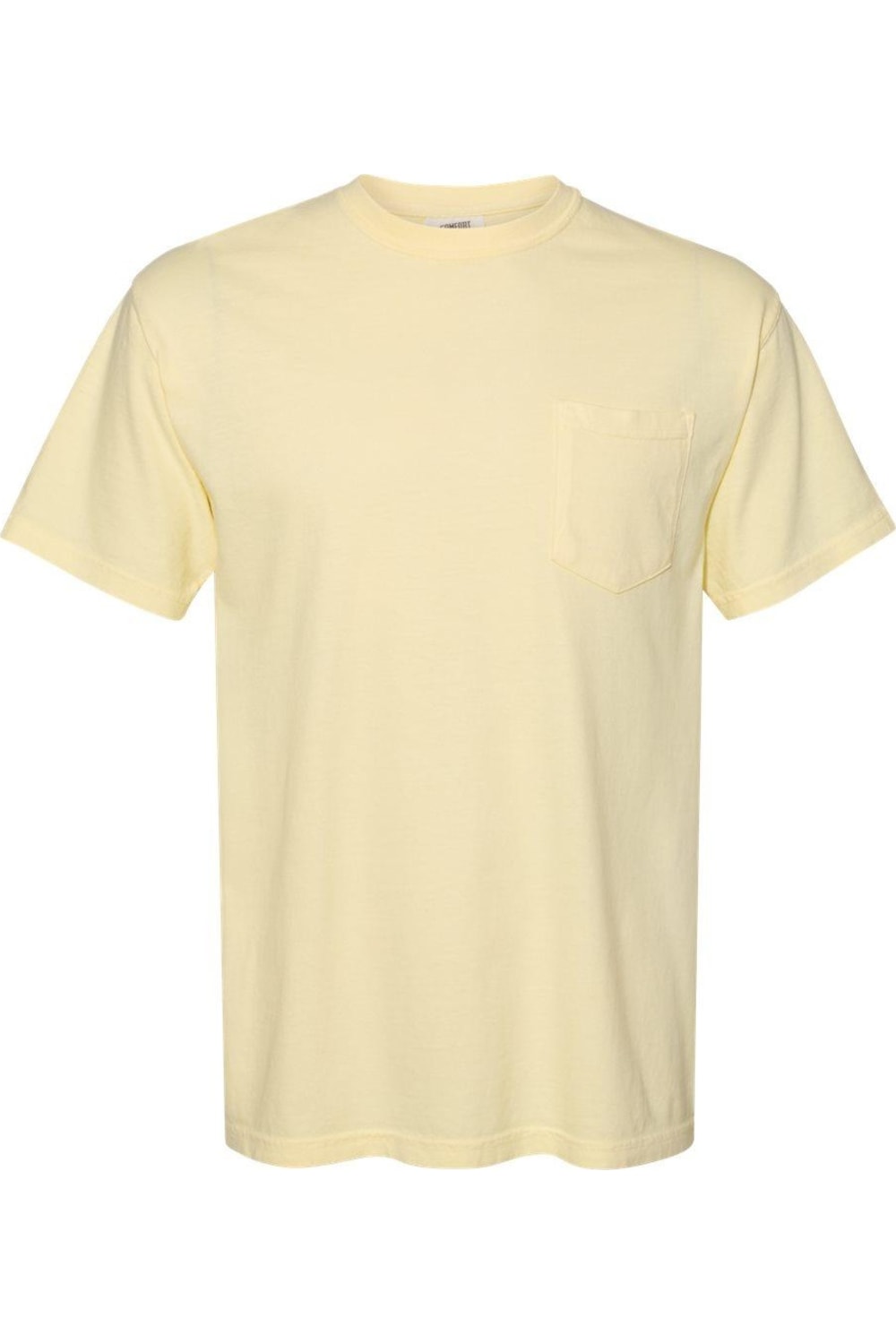 

Футболка Comfort Colors Garment-Dyed Heavyweight Pocket, цвет banana