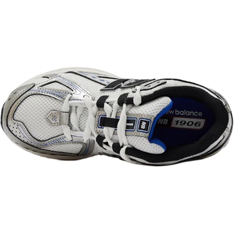 1906 Износостойкие низкие детские кроссовки для подростков New Balance, серый — фото 3