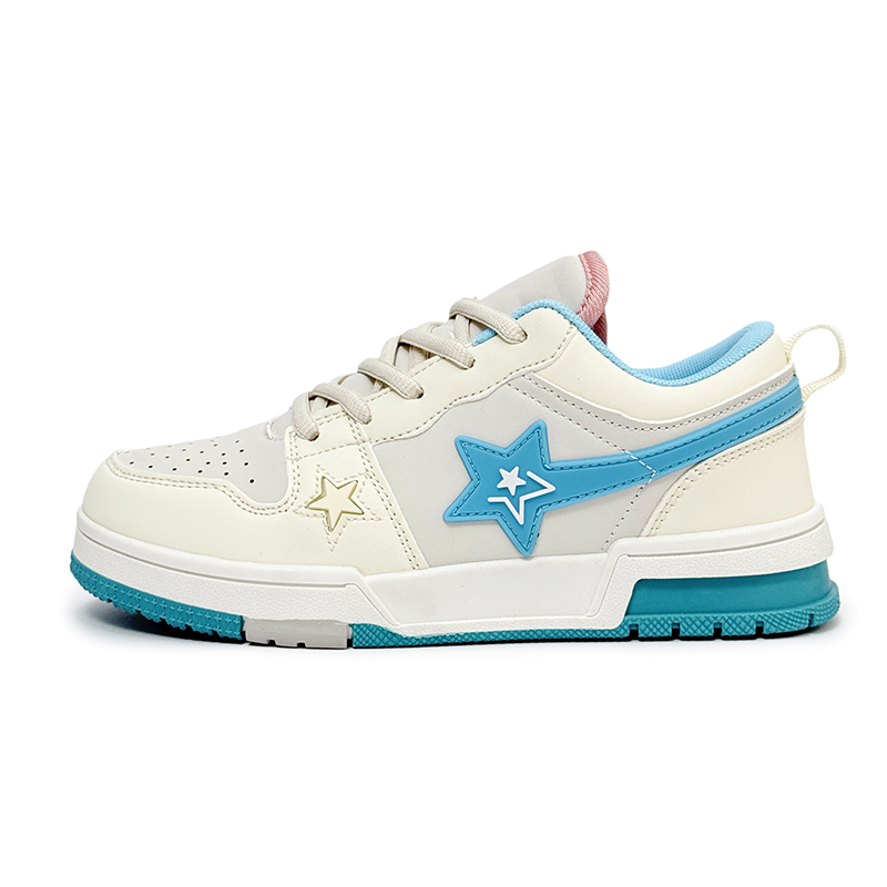 

Скользостойкие, износостойкие, дышащие, увеличивающие рост низкие кроссовки для скейтбординга Unisex BAOZAOGONGYANG, JP3550 Stream Stone синий