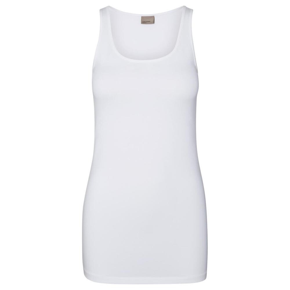 

Футболка без рукавов Vero Moda My Soft Long, белый
