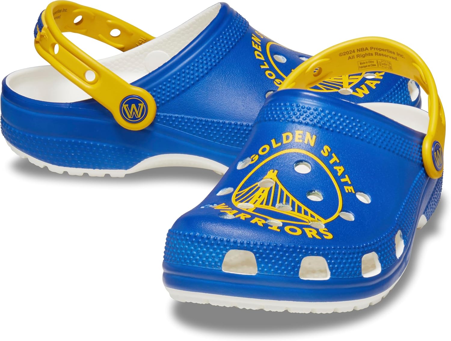 Унисекс сабо Crocs NBA Classic, Golden State Warriors