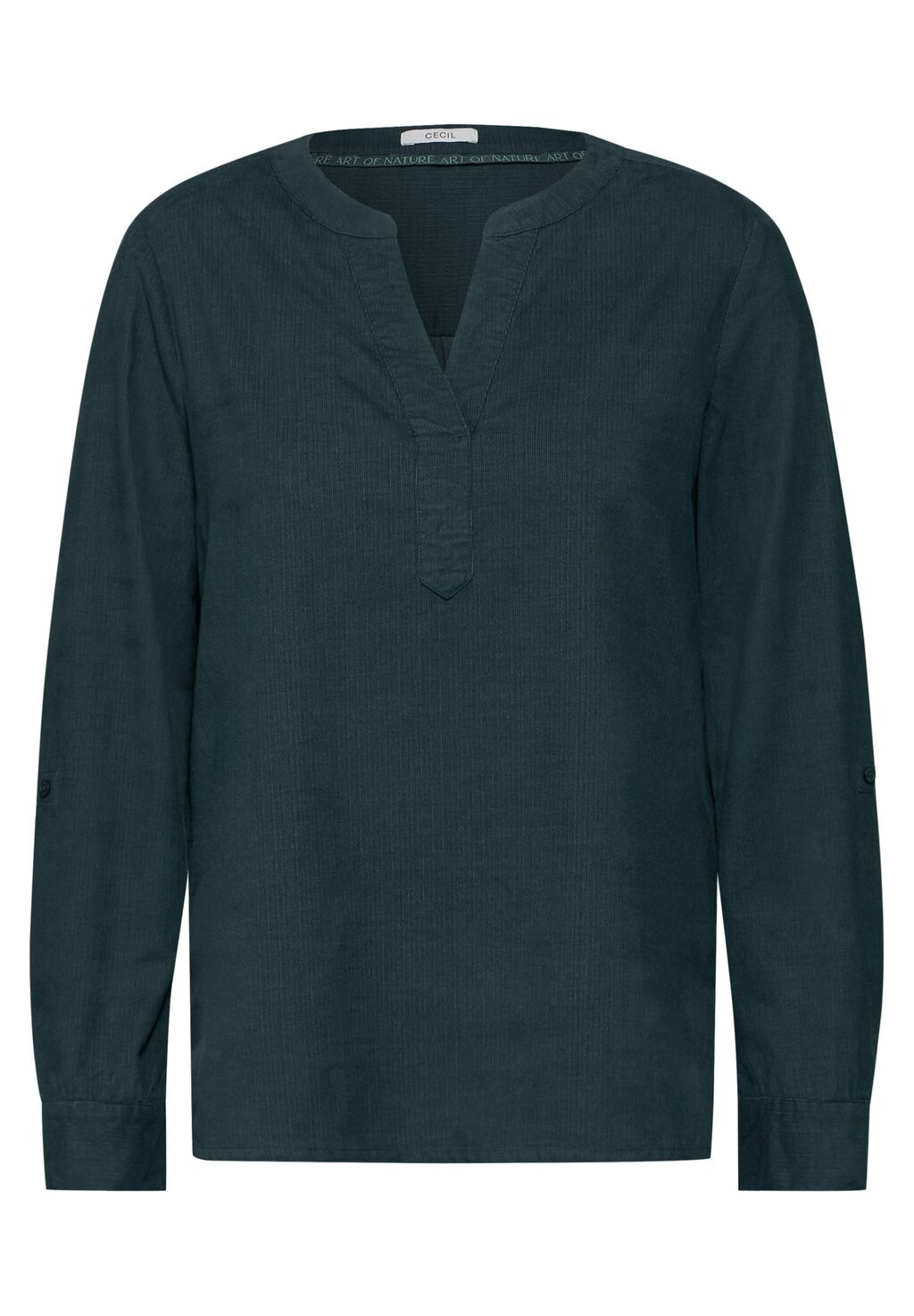 

Блуза IN UNIFARBE Cecil, цвет Mottled Dark Green
