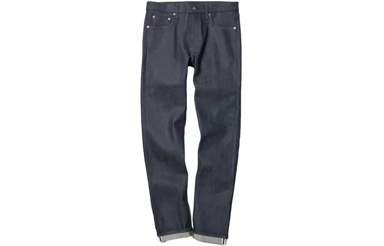 

Джинсы мужские темно-синие Uniqlo, темно-синий