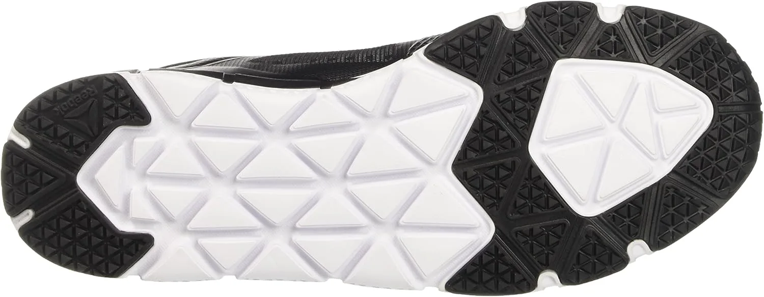 Мужские кроссовки Reebok Trainflex для игр во время беременности, белый/черный/серый — фото 4