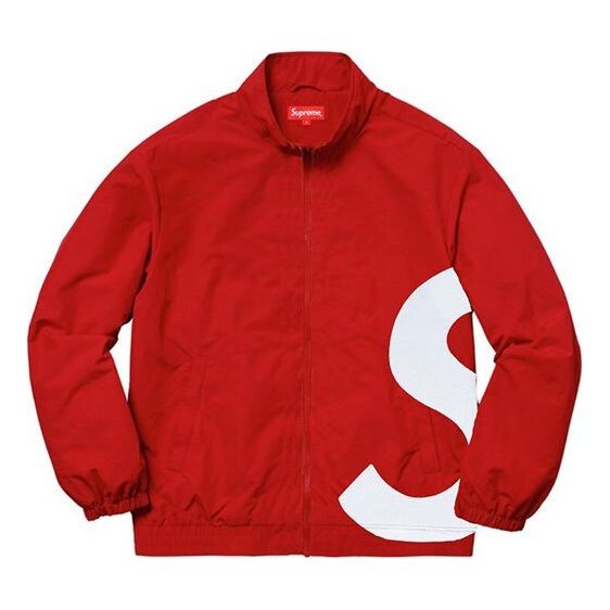 

Куртка ss19 s logo track jacket sports red Supreme, красный