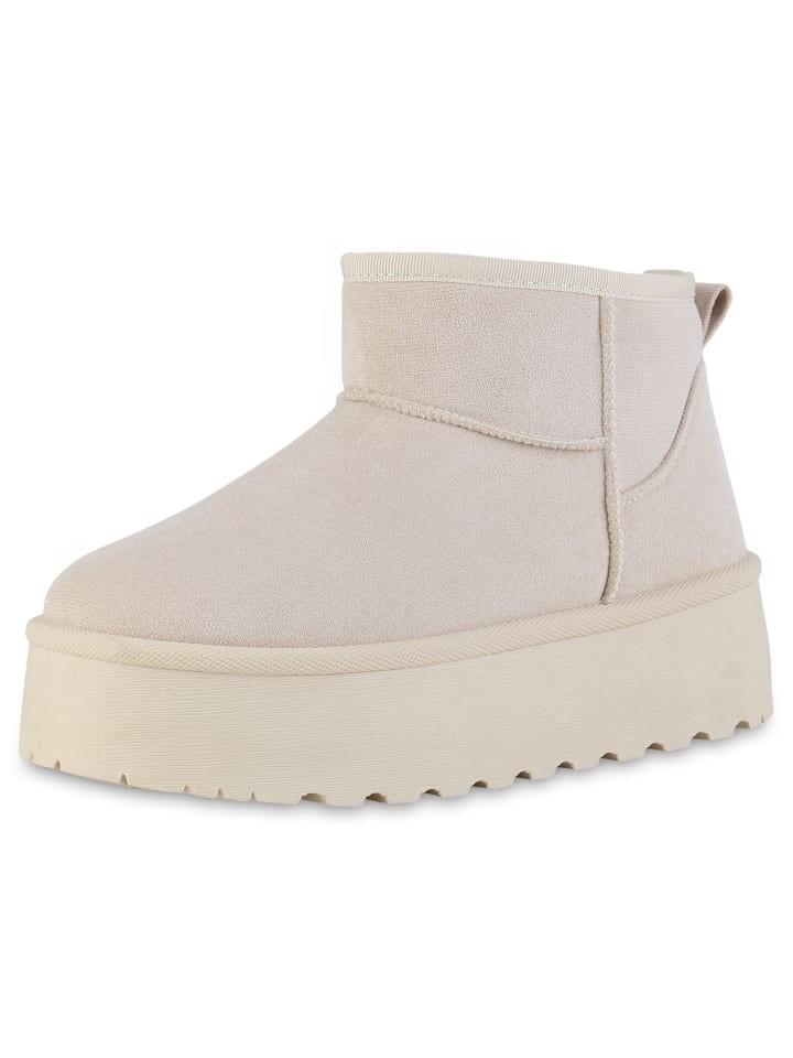 Ботильоны VAN HILL Plateau Boots Jacqueline, бежевый