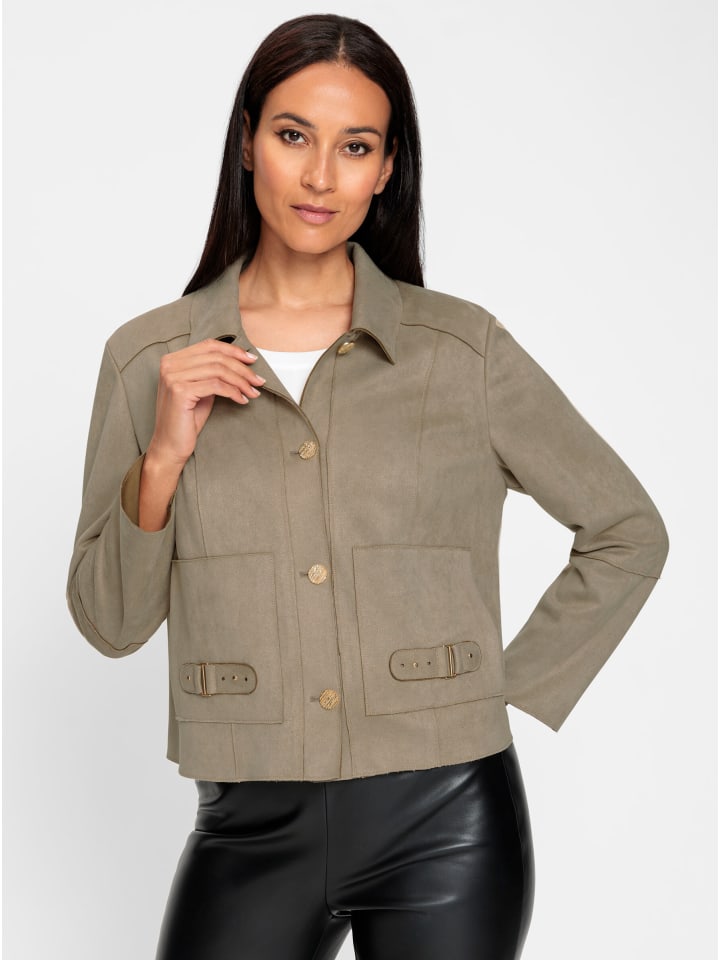 

Heine Куртка из искусственной кожи в грязи