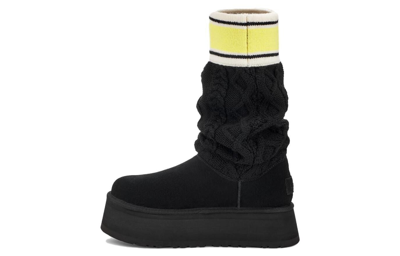 Сапоги женские UGG Classic Sweater, черный