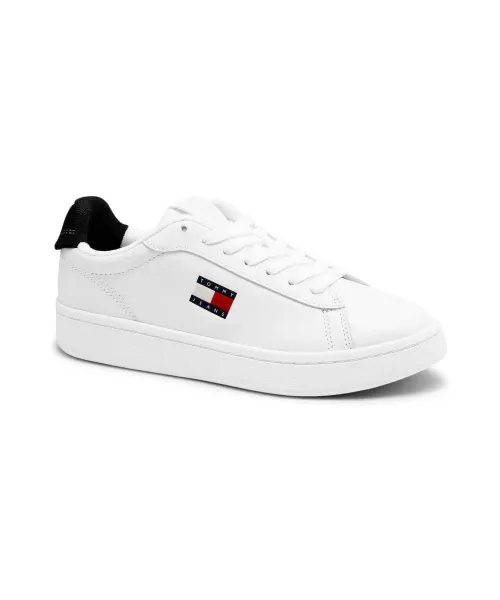 Архив '' 98 кожаные кроссовки Tommy Jeans, белый