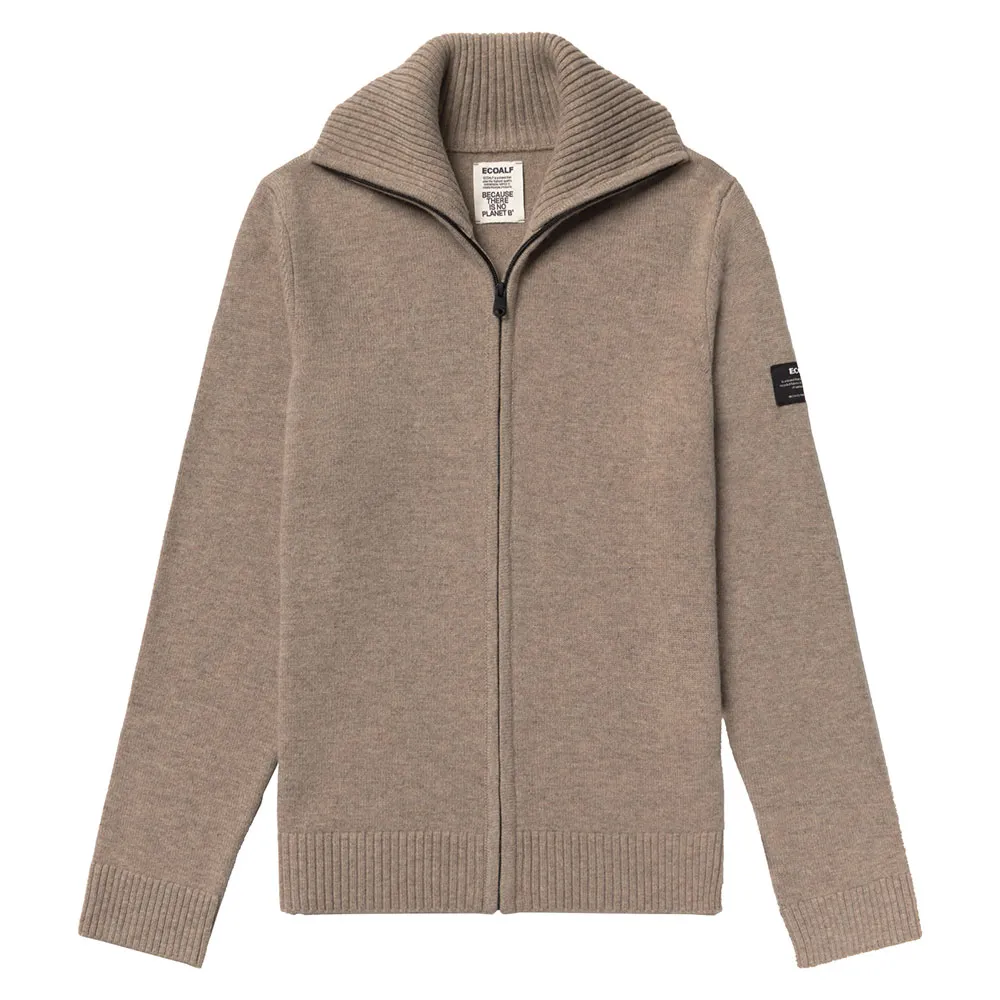 

Свитер Ecoalf Sasa hoodie, коричневый
