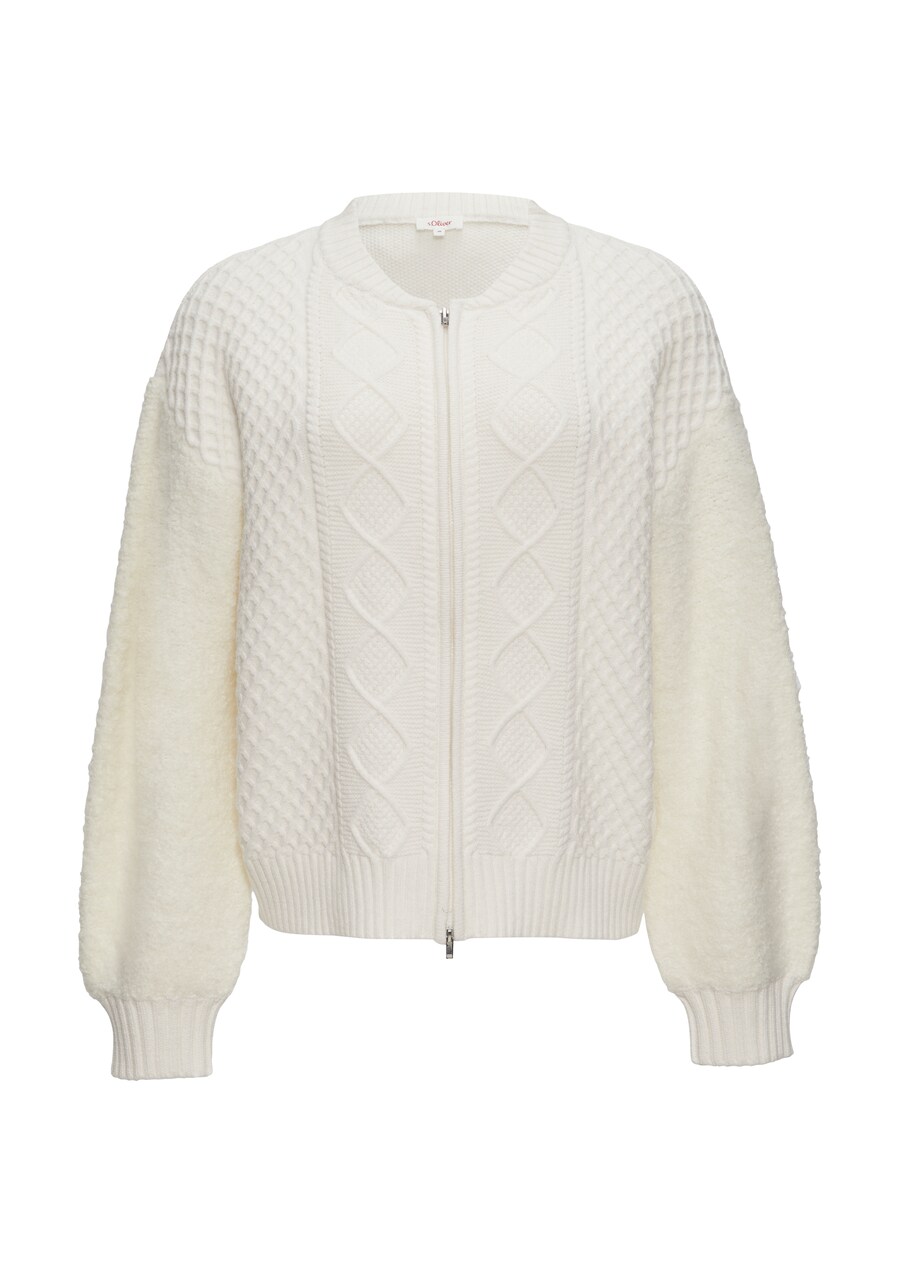 

Вязаный кардиган s.Oliver, Light beige